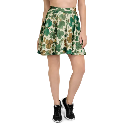 Cloverfield Reverie on a Skater Skirt