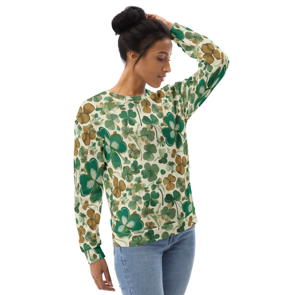 Cloverfield Reverie on Sweatshirt — Right Front