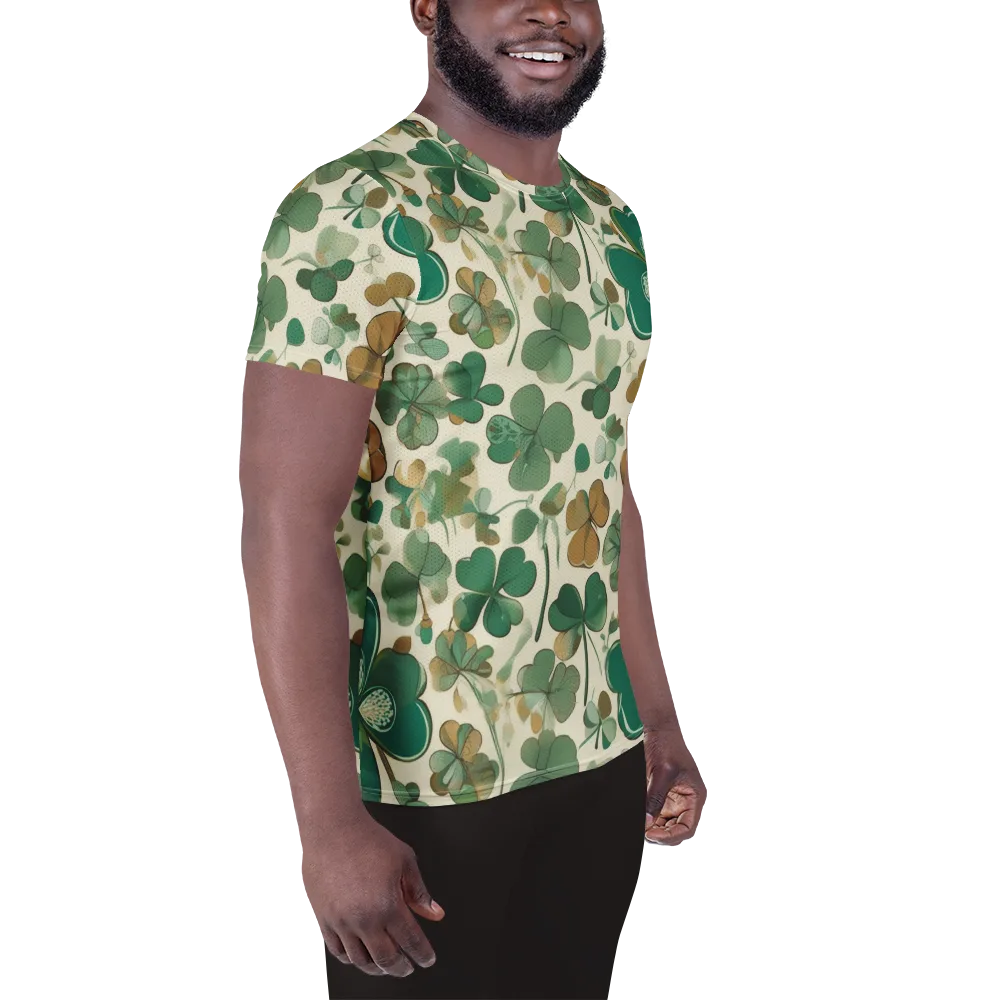 Cloverfield Reverie on Men's Athletic T-Shirt — Right