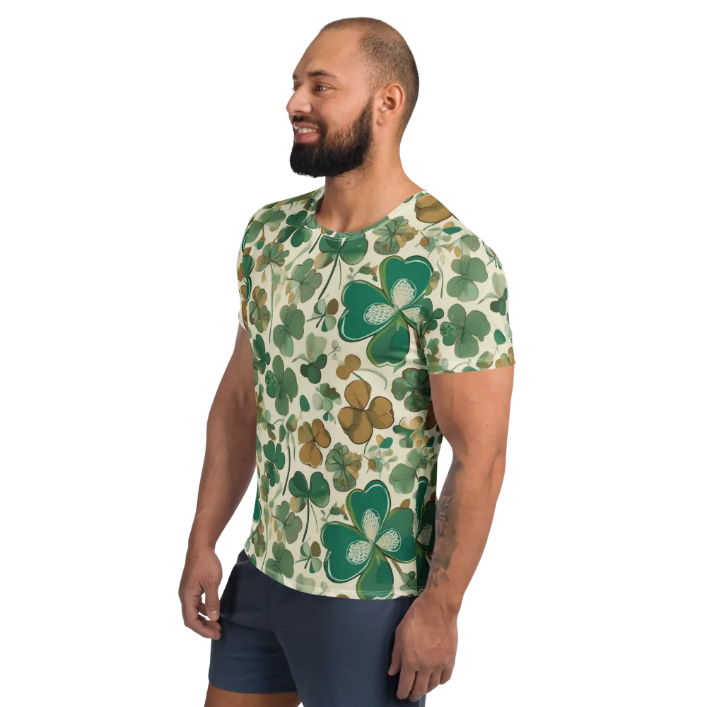 Cloverfield Reverie on Men's Athletic T-Shirt — Left