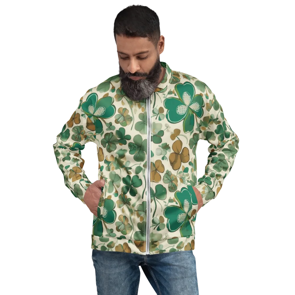 Cloverfield Reverie on Bomber Jacket — Front