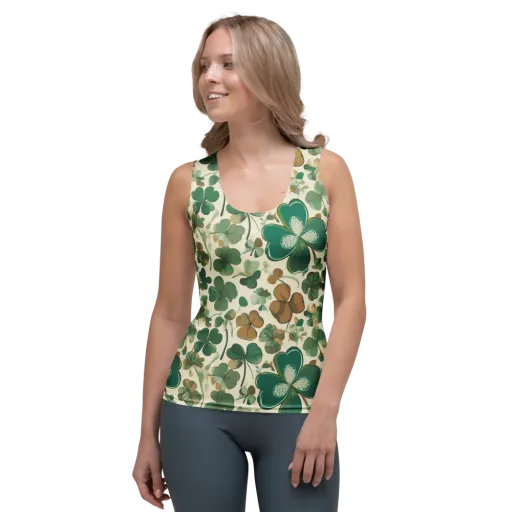 Cloverfield Reverie on a Women's Tank Top