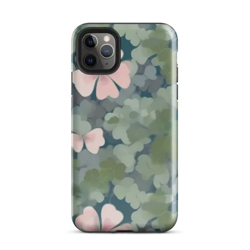 Moonlit Petal Drift on a Tough Case for iPhone®