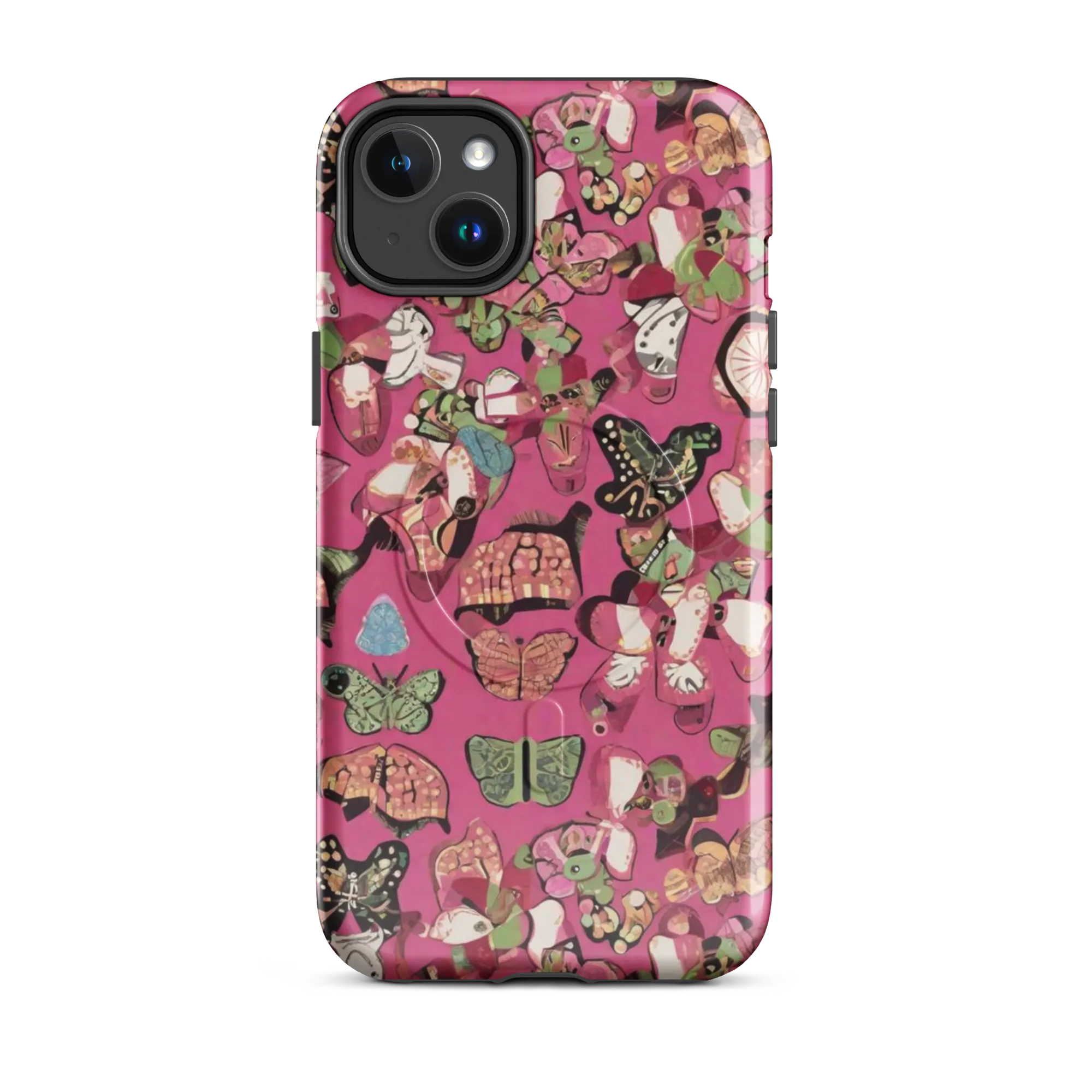 Rosebud Menagerie on MagSafe Tough Case for iPhone® — Front