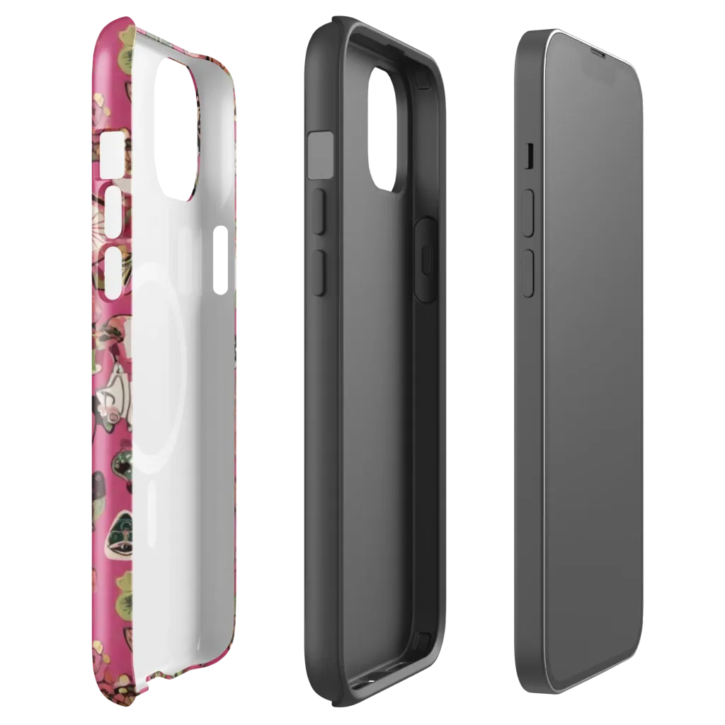 Rosebud Menagerie on MagSafe Tough Case for iPhone® — Front