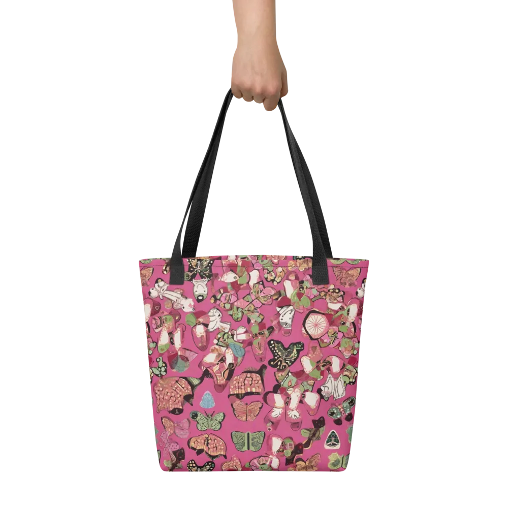 Rosebud Menagerie on Tote Bag — Front