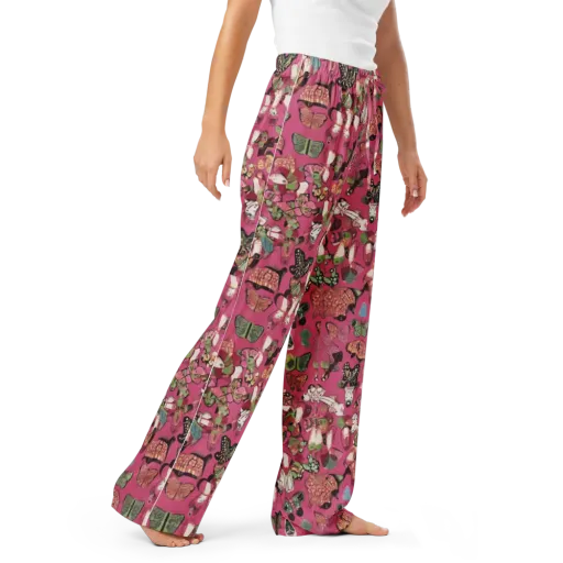 Rosebud Menagerie on a Women's Pajama Pants