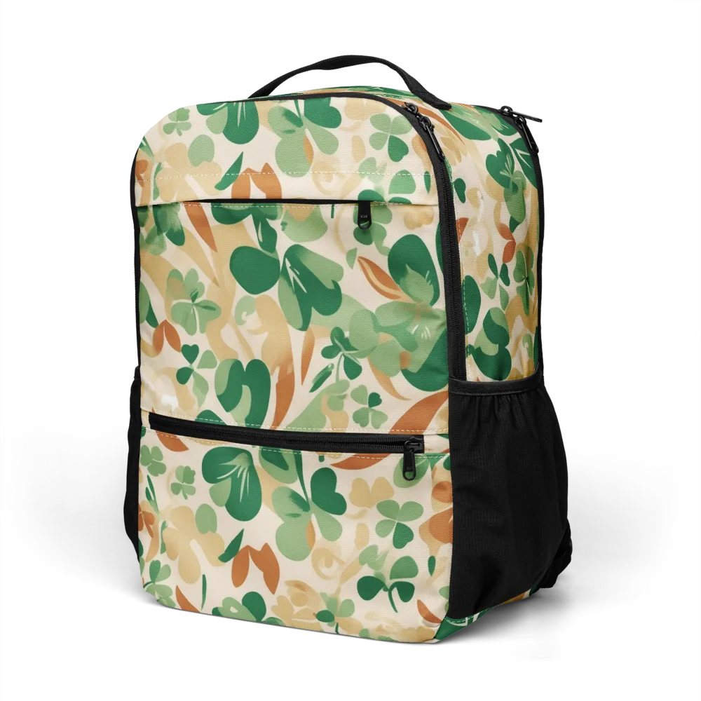 Clover Canopy on Utility Backpack — Left Front