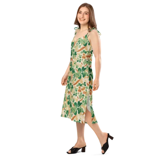 Clover Canopy on a Slip Dress