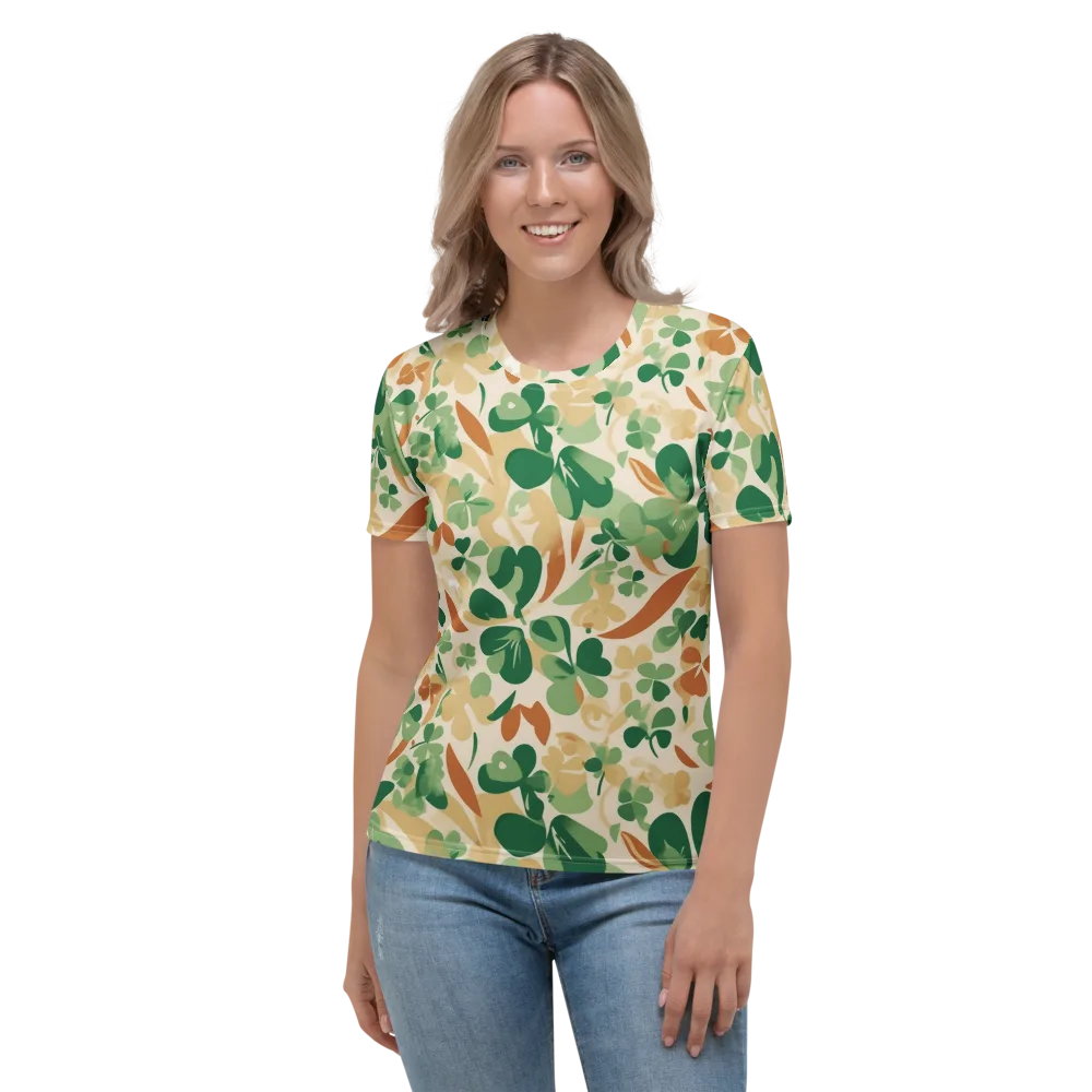 Clover Canopy on Women's Crew Neck T-Shirt — Front