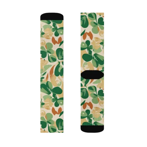 Clover Canopy on a Socks