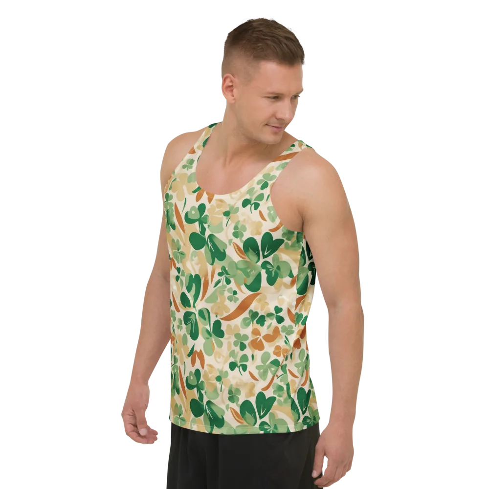 Clover Canopy on Men's Tank Top — Left Front