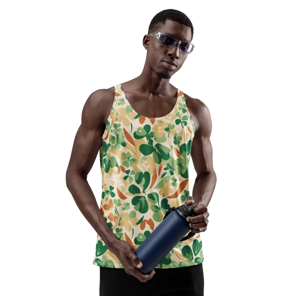 Clover Canopy on Men's Tank Top — Front
