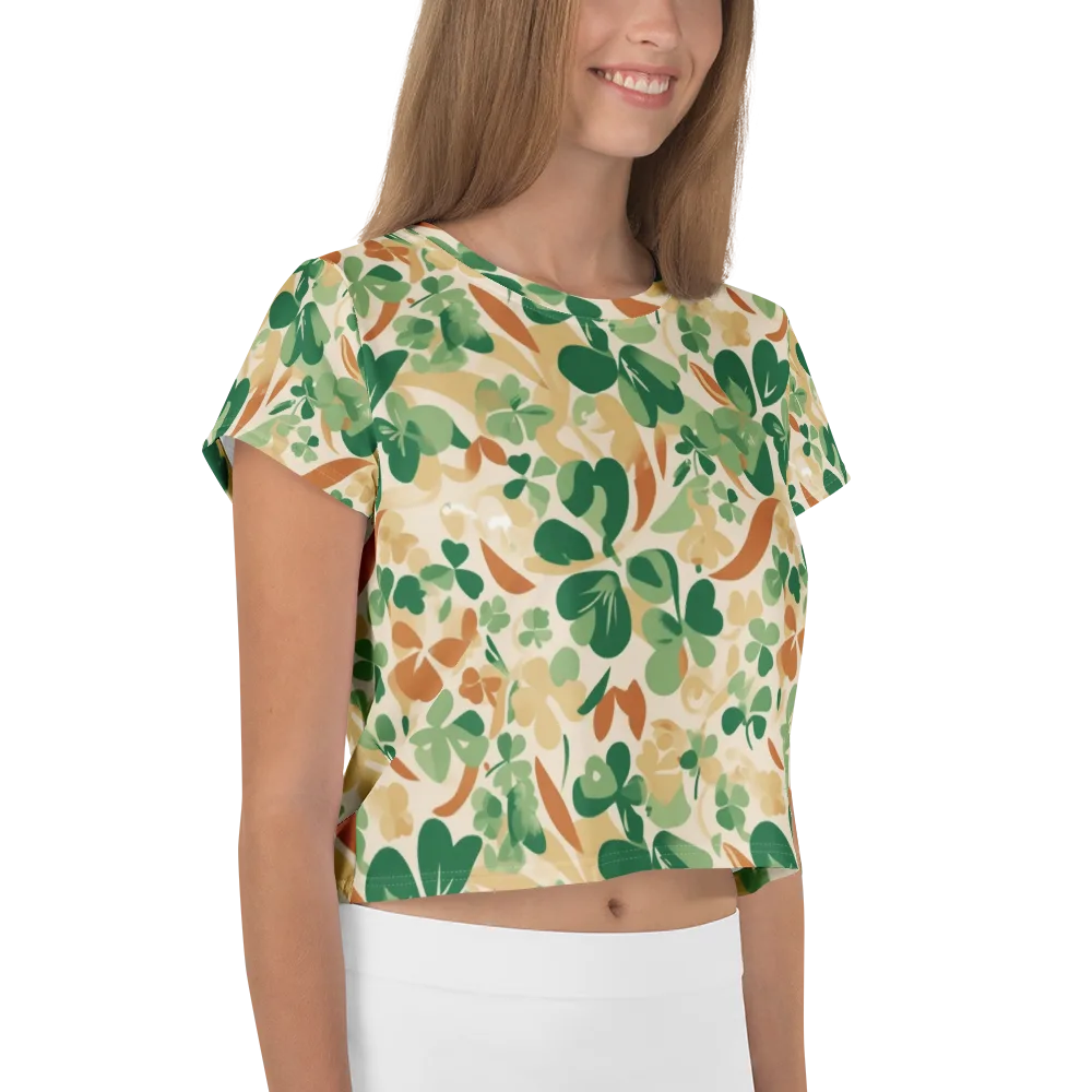 Clover Canopy on Crop Tee — Right