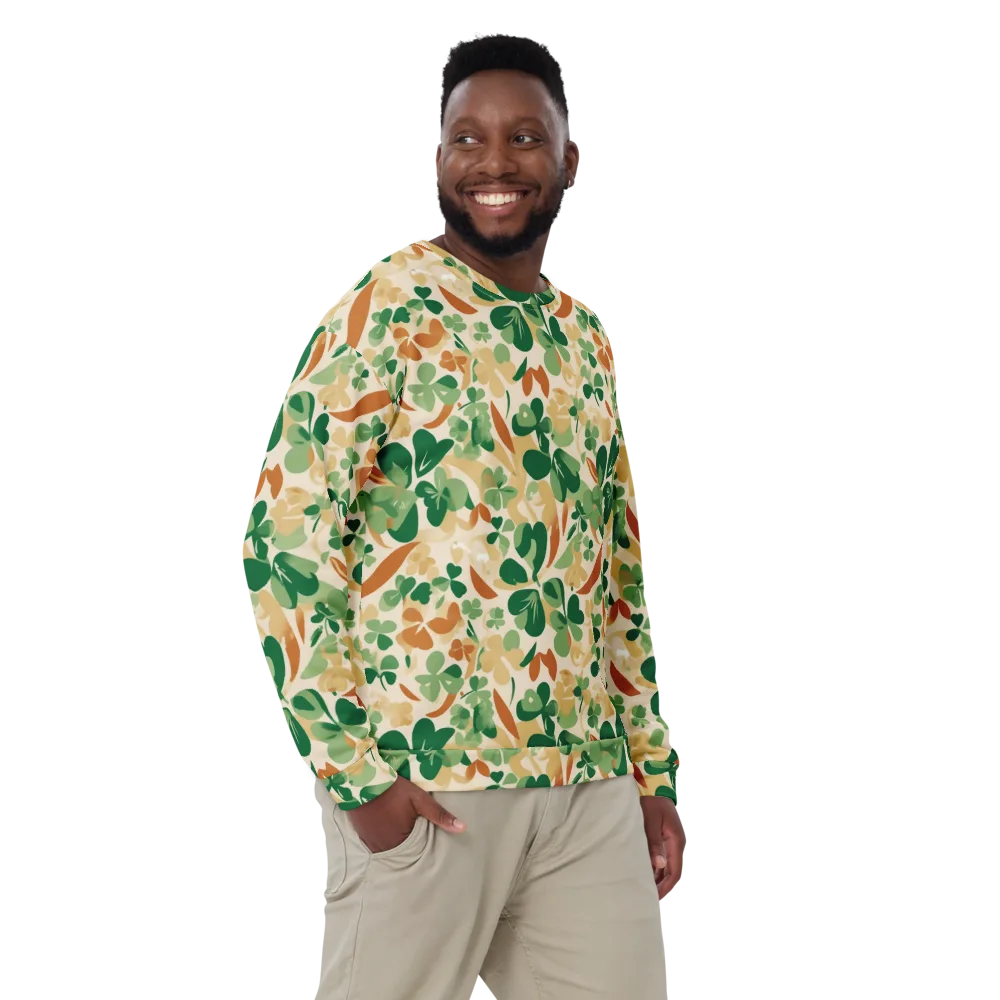 Clover Canopy on Sweatshirt — Front