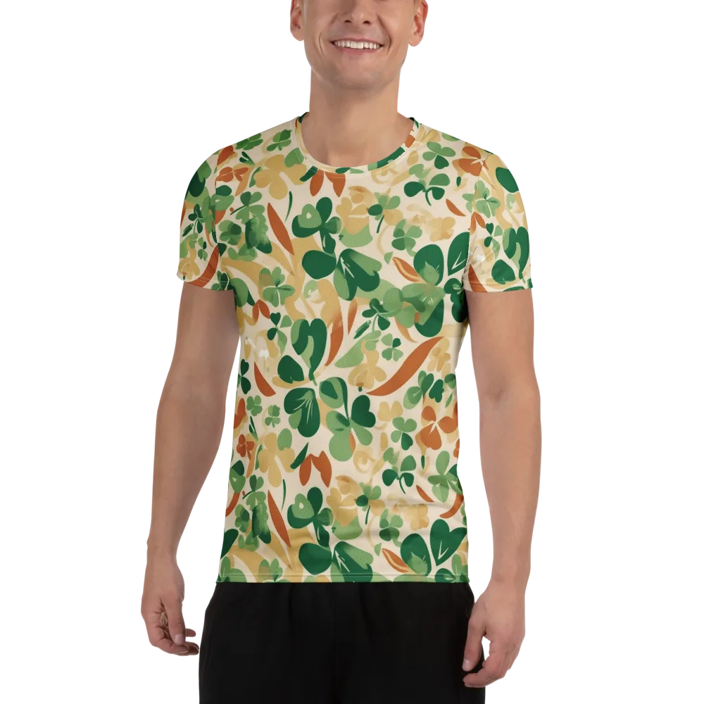 Clover Canopy on Men's Athletic T-Shirt — Front