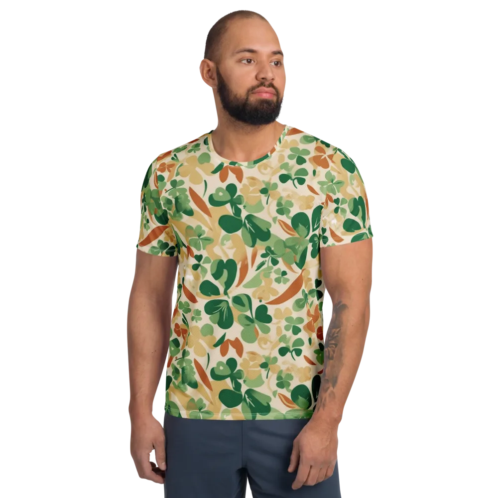 Clover Canopy on Men's Athletic T-Shirt — Front