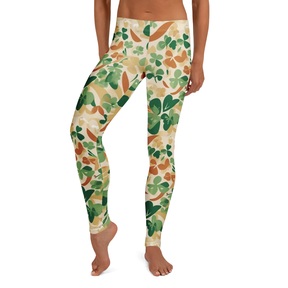 Clover Canopy on Leggings — Front