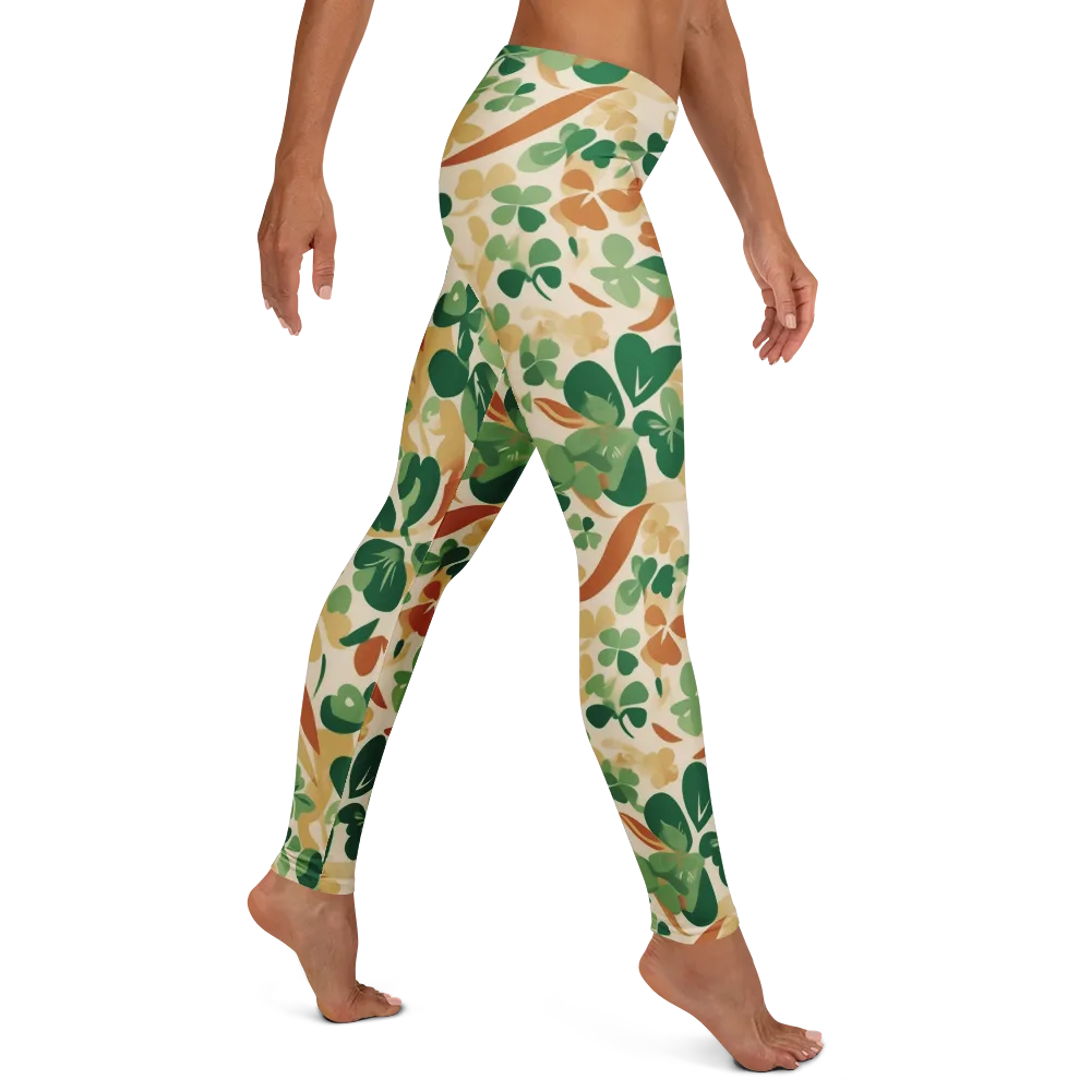 Clover Canopy on Leggings — Right