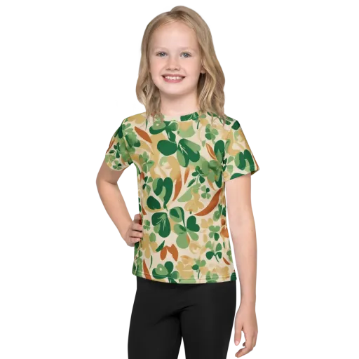 Clover Canopy on a Kids Crew Neck T-Shirt