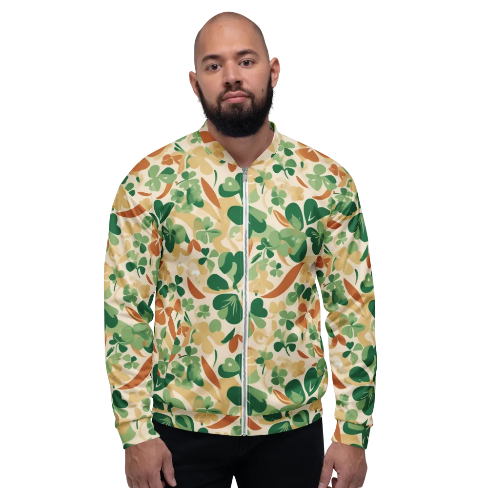 Clover Canopy on Bomber Jacket — Front