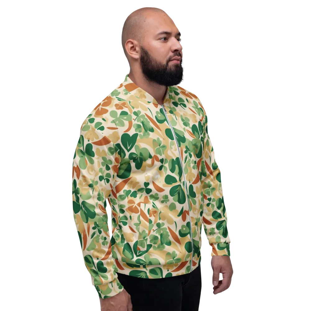 Clover Canopy on Bomber Jacket — Right