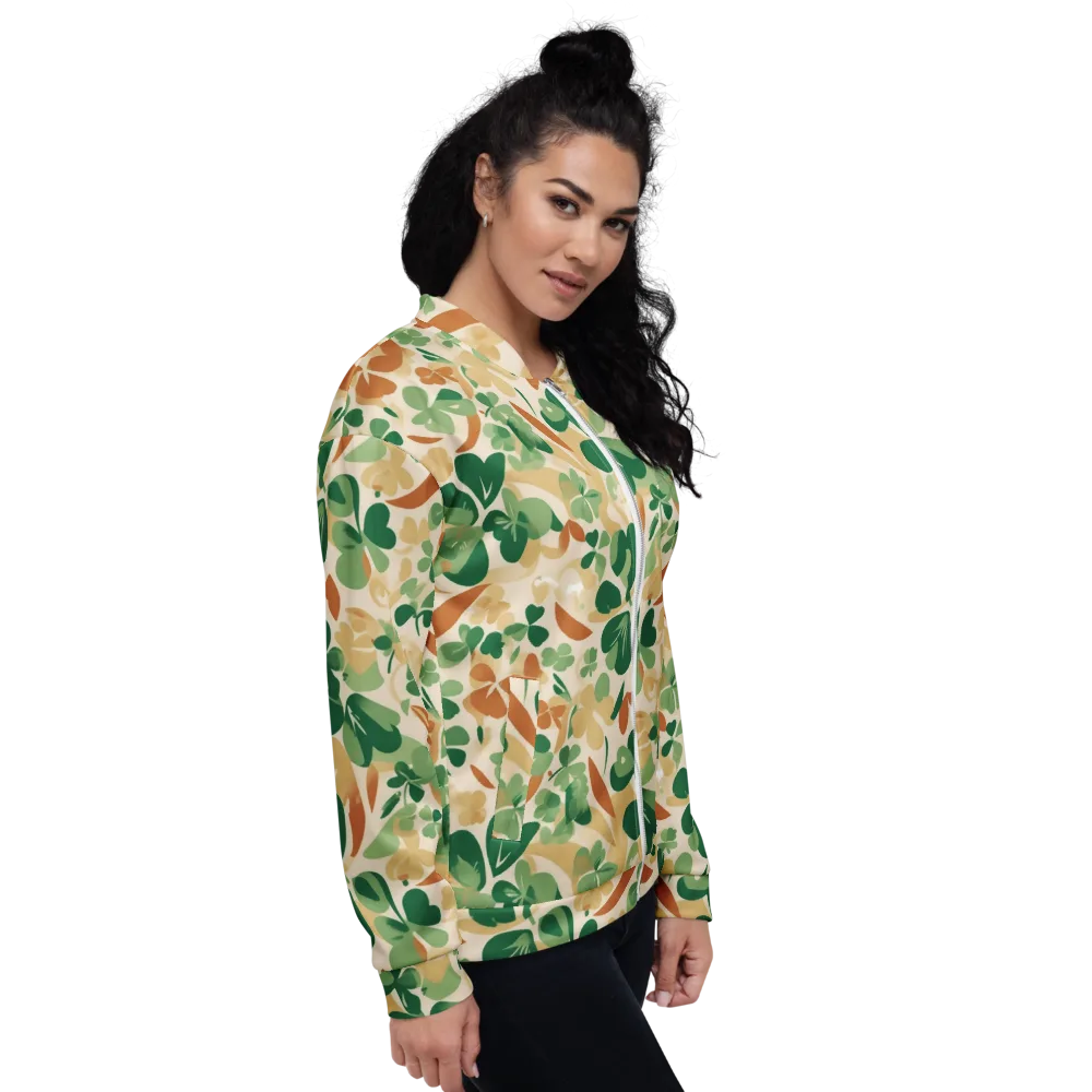 Clover Canopy on Bomber Jacket — Right