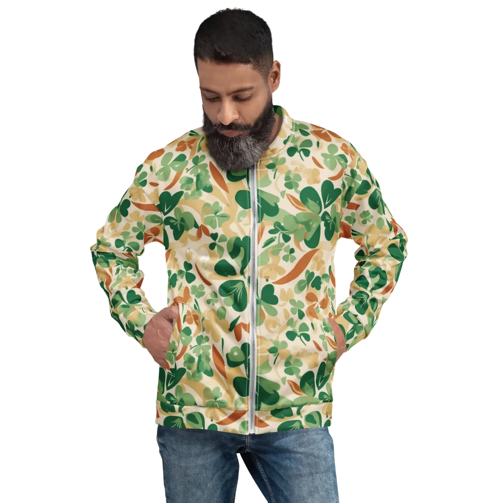 Clover Canopy on Bomber Jacket — Front