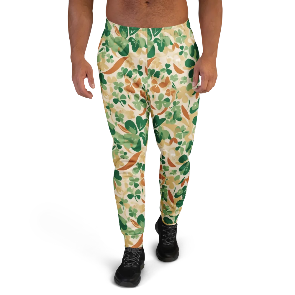 Clover Canopy on Men's Joggers — Front