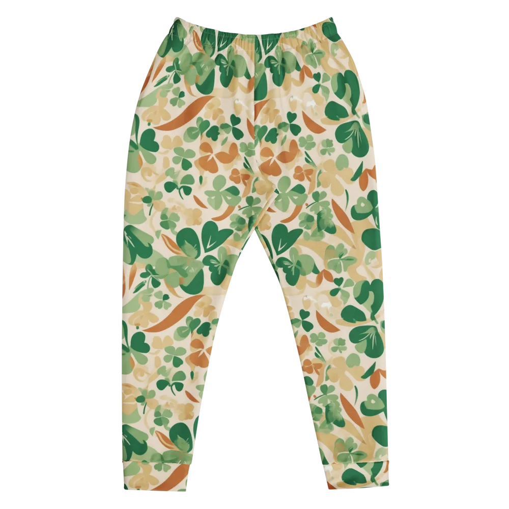 Clover Canopy on Men's Joggers — Front