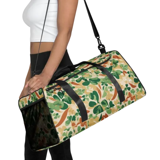 Clover Canopy on a Duffle Bag