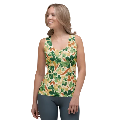 Clover Canopy on a Women's Tank Top