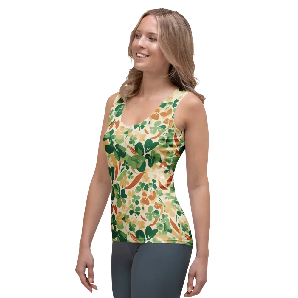 Clover Canopy on Women's Tank Top — Left Front