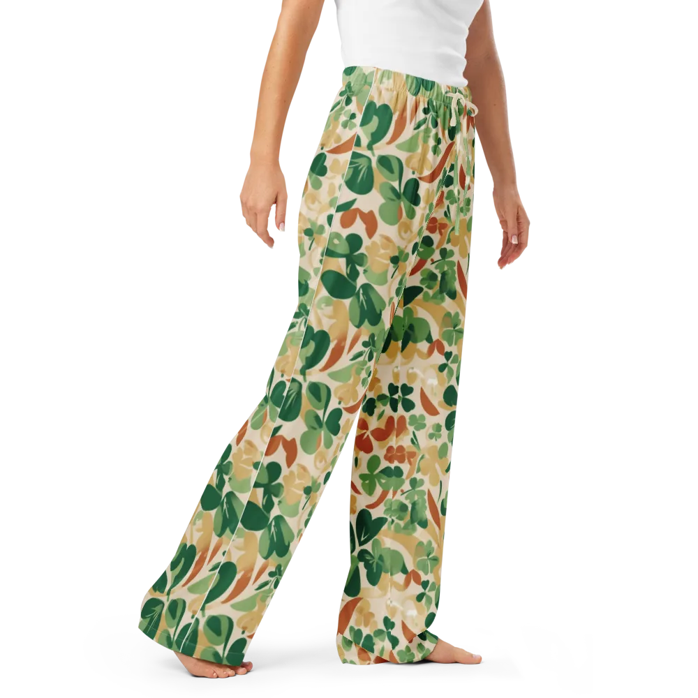 Clover Canopy on Women's Pajama Pants — Right Front