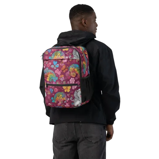 Kaleidoscope Safari on a Utility Backpack