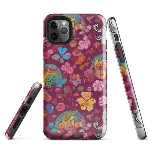 Kaleidoscope Safari on a Tough Case for iPhone®