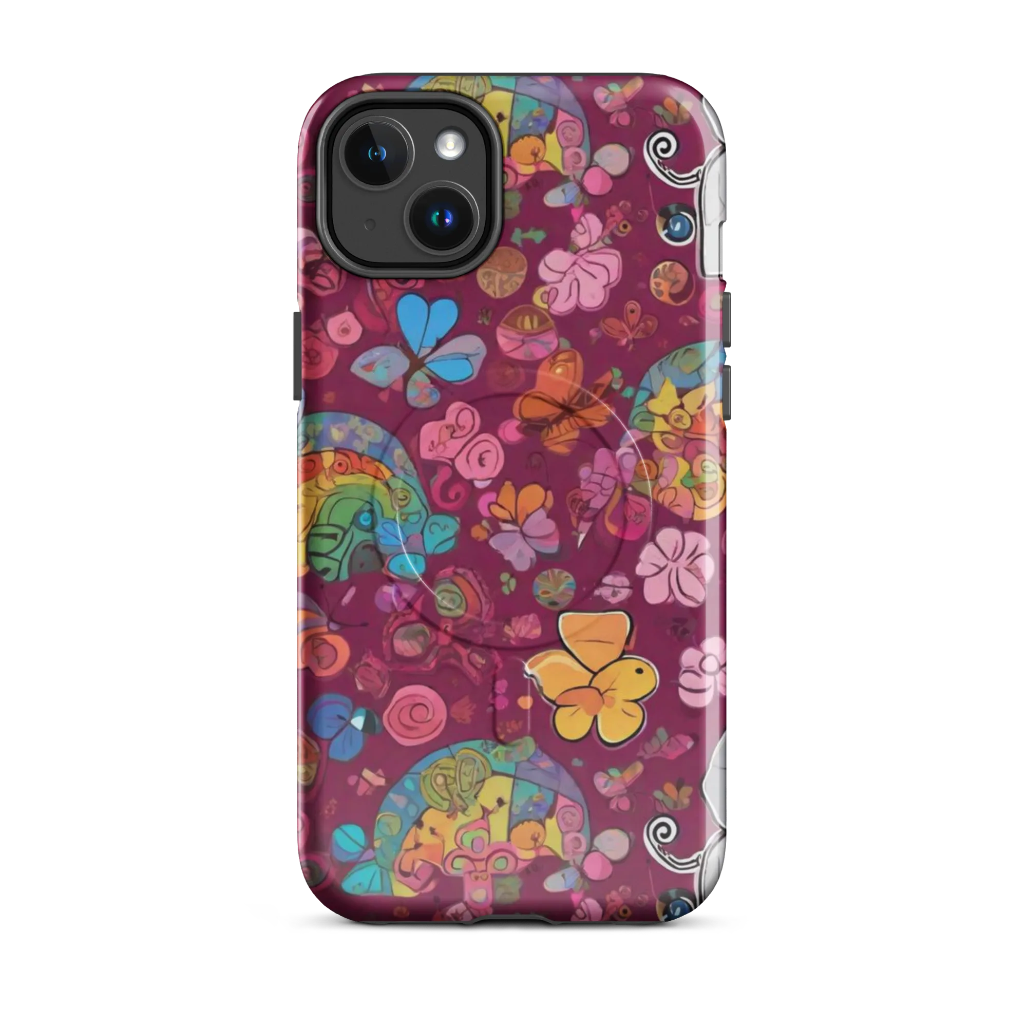 Kaleidoscope Safari on MagSafe Tough Case for iPhone® — Front