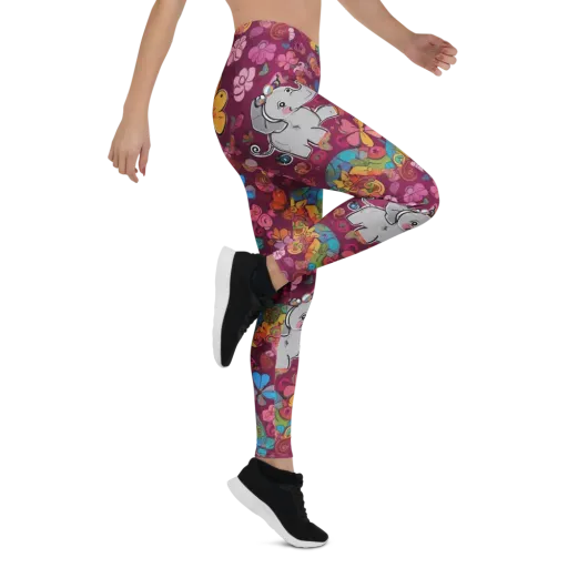 Kaleidoscope Safari on a Leggings