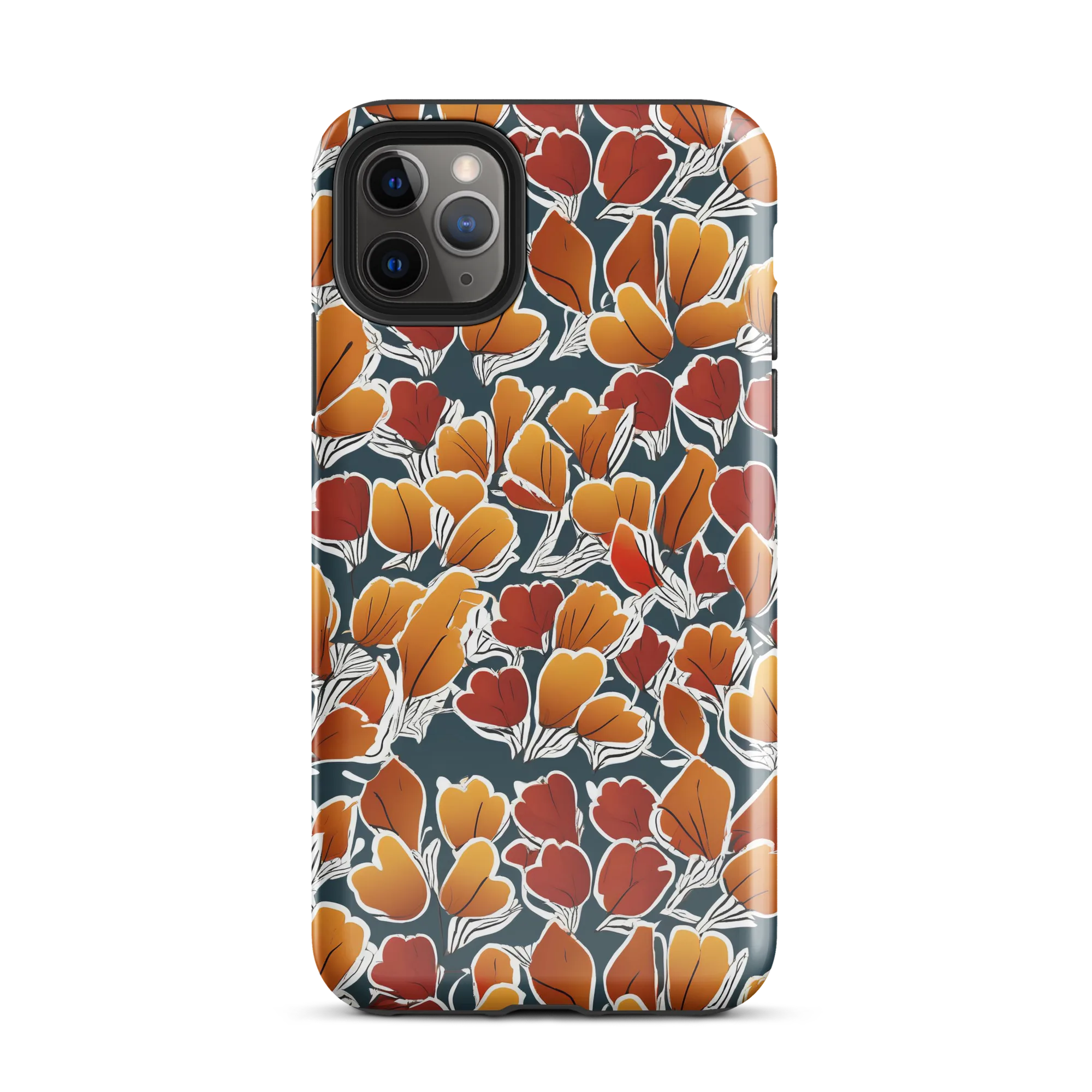 Ink-bloom Heatwave on Tough Case for iPhone® — Front