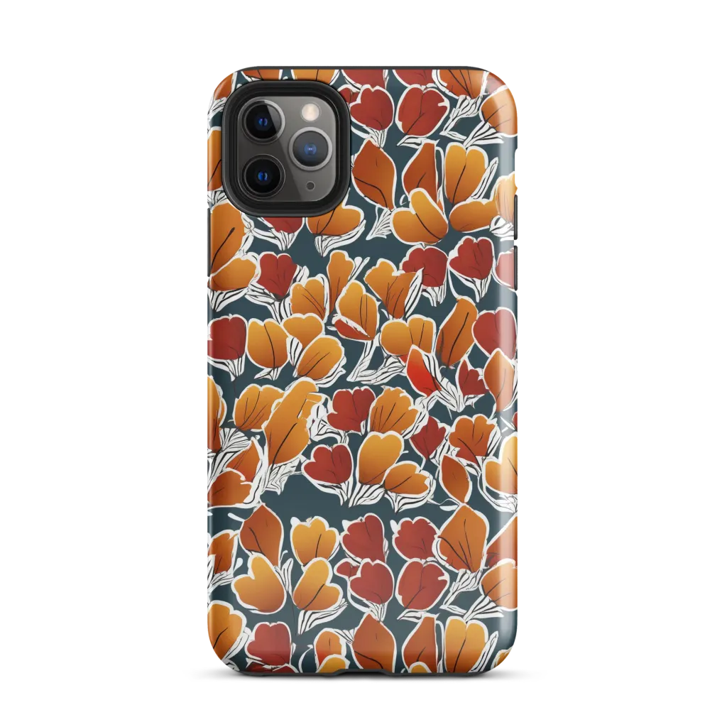 Ink-bloom Heatwave on Tough Case for iPhone® — Front