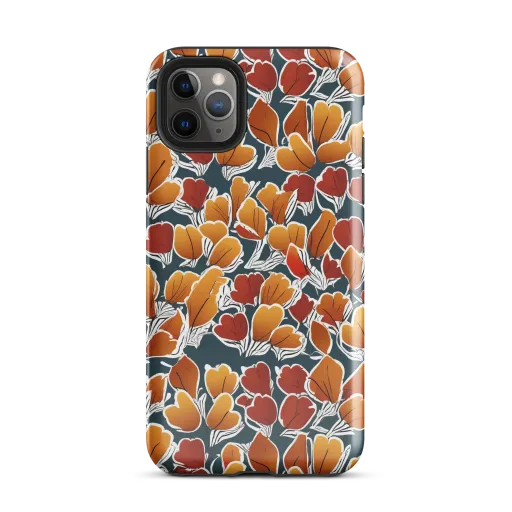 Ink-bloom Heatwave on a Tough Case for iPhone®