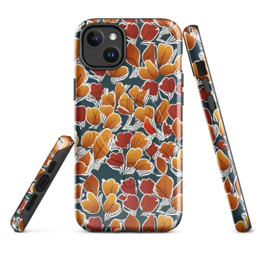 Ink-bloom Heatwave on a MagSafe Tough Case for iPhone®