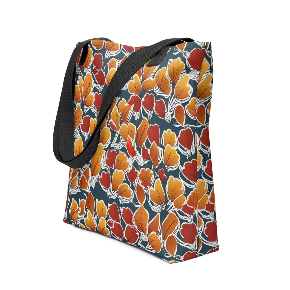Ink-bloom Heatwave on Tote Bag — Front
