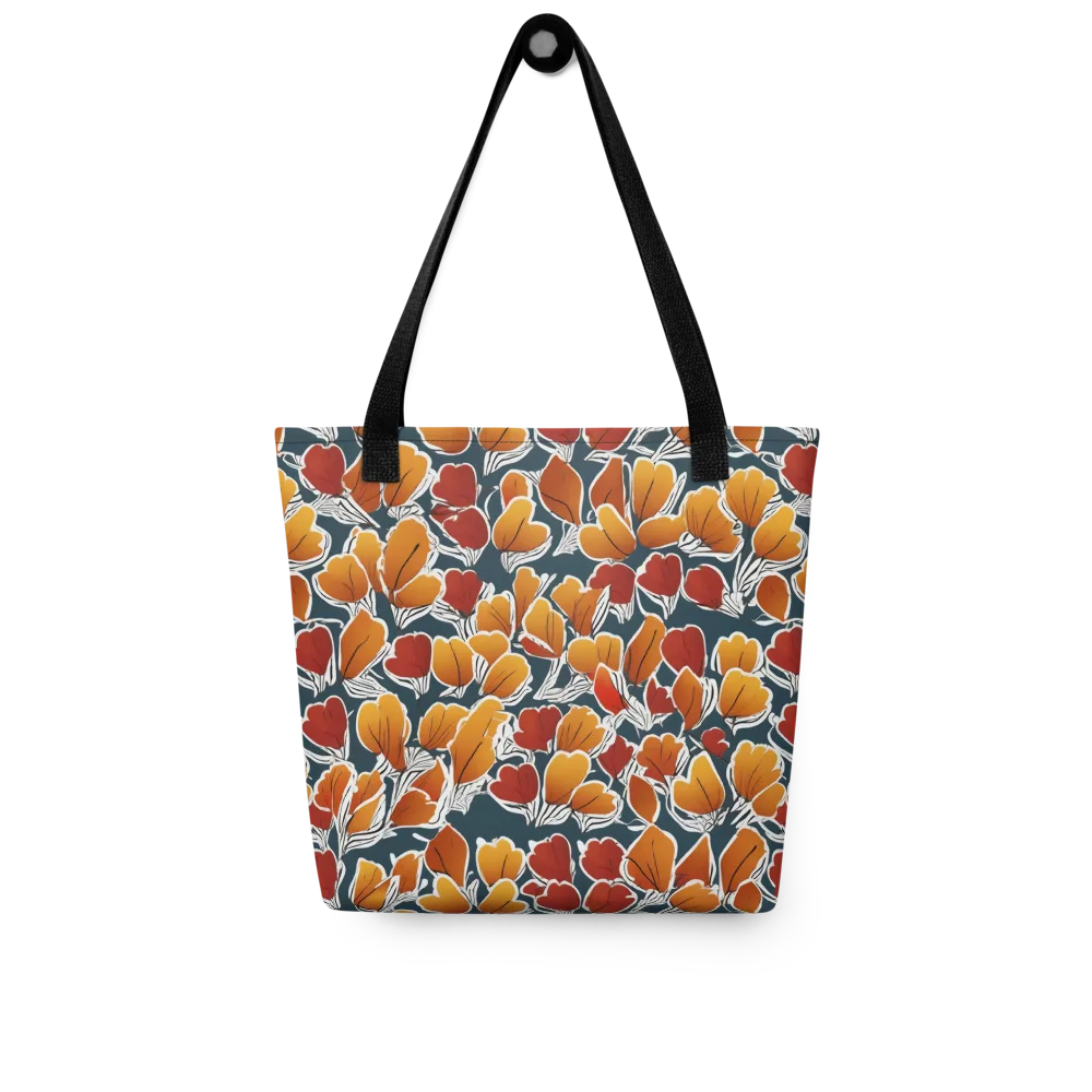 Ink-bloom Heatwave on Tote Bag — Front