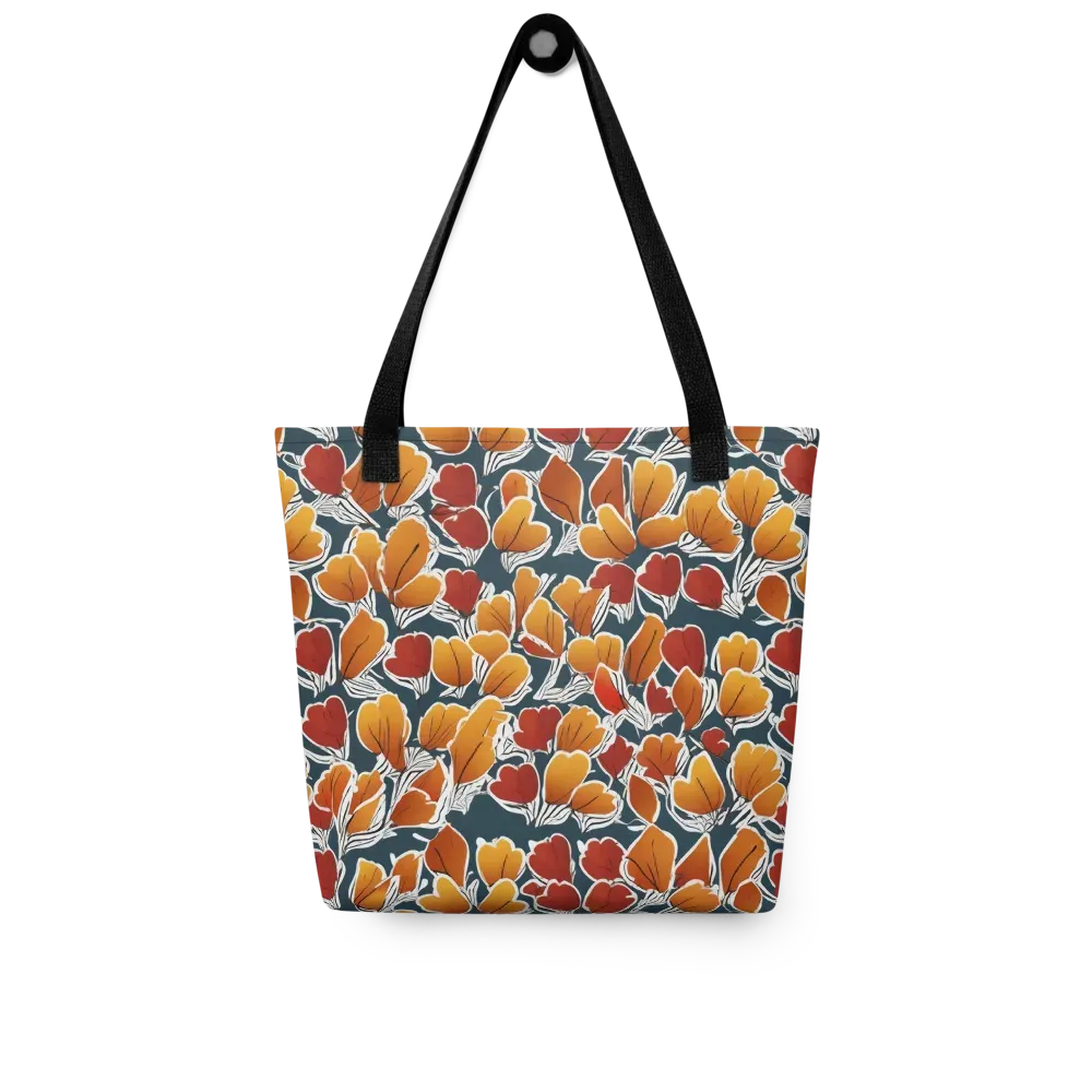 Ink-bloom Heatwave on Tote Bag — Front