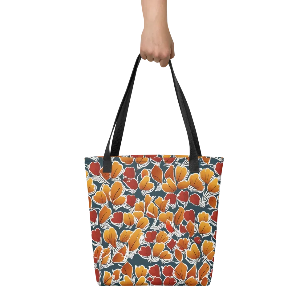 Ink-bloom Heatwave on Tote Bag — Front