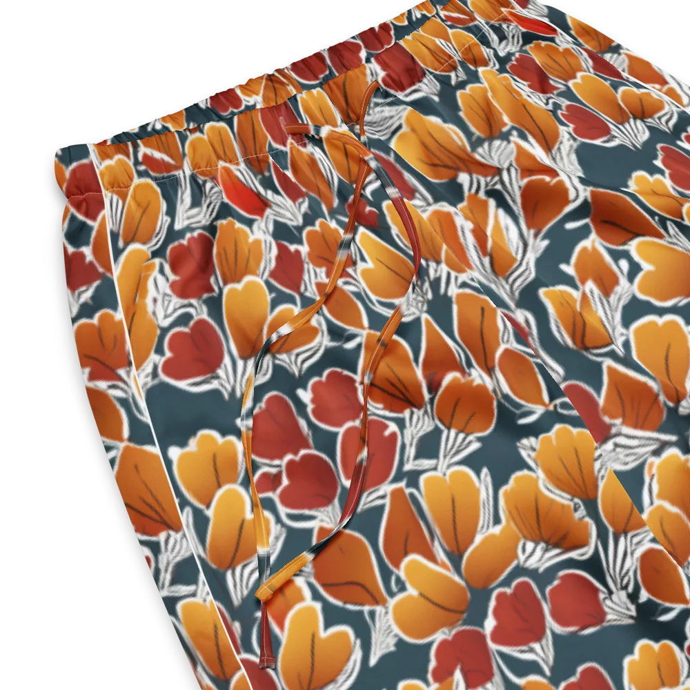 Ink-bloom Heatwave on Women's Pajama Pants — Product details
