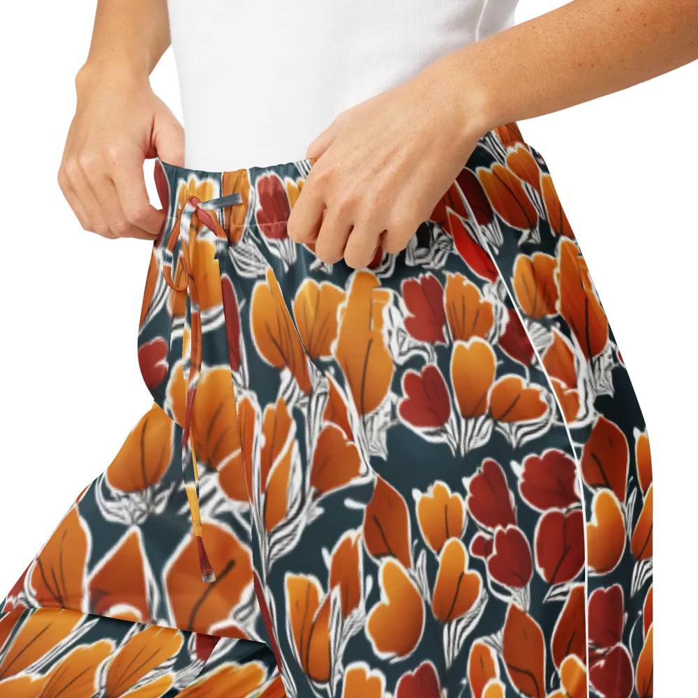 Ink-bloom Heatwave on Women's Pajama Pants — Product details