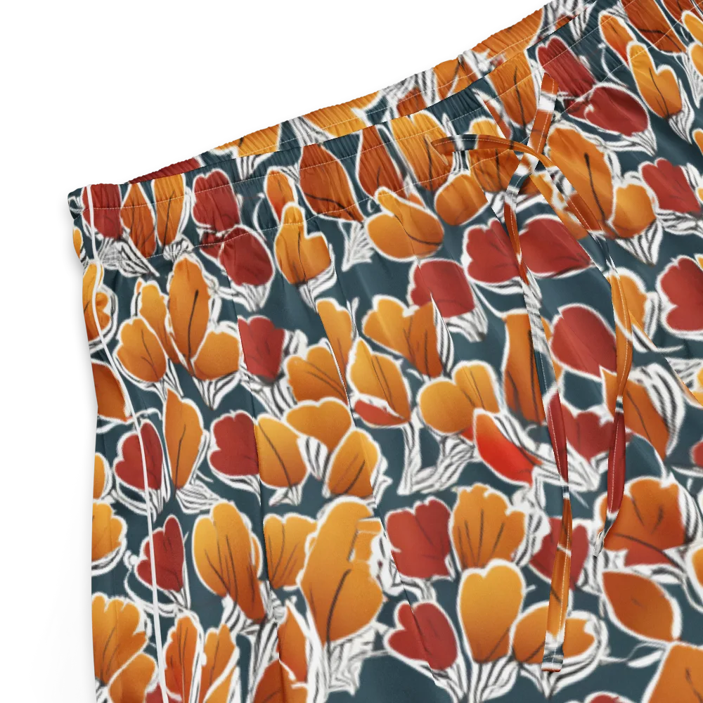 Ink-bloom Heatwave on Women's Pajama Shorts — Product details