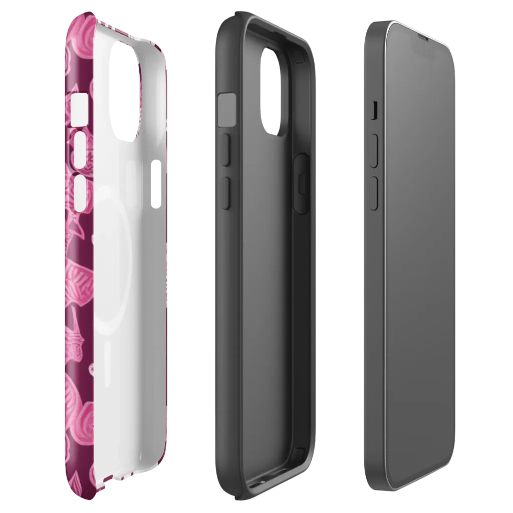 Pink Arcade on MagSafe Tough Case for iPhone® — Front